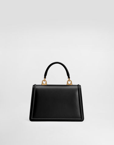 Taška cez rameno Dolce & Gabbana Small Smooth Calfskin Devotion Shoulder and Crossbody Bag Čierna | BB6711AV89380999, 3