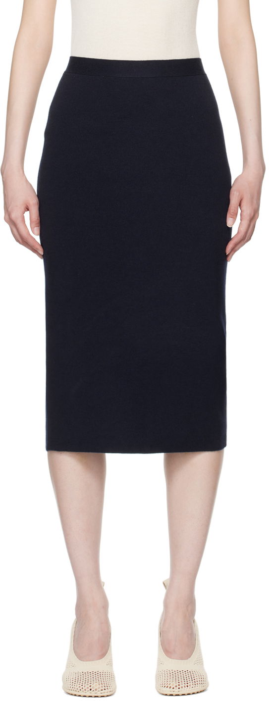 Sukňa Bottega Veneta Midi Skirt Navy | 793813 V4BL0, 0