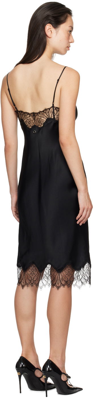 Šaty Coperni Coperni Lace Slip Midi Dress Čierna | COPR99F3008, 2
