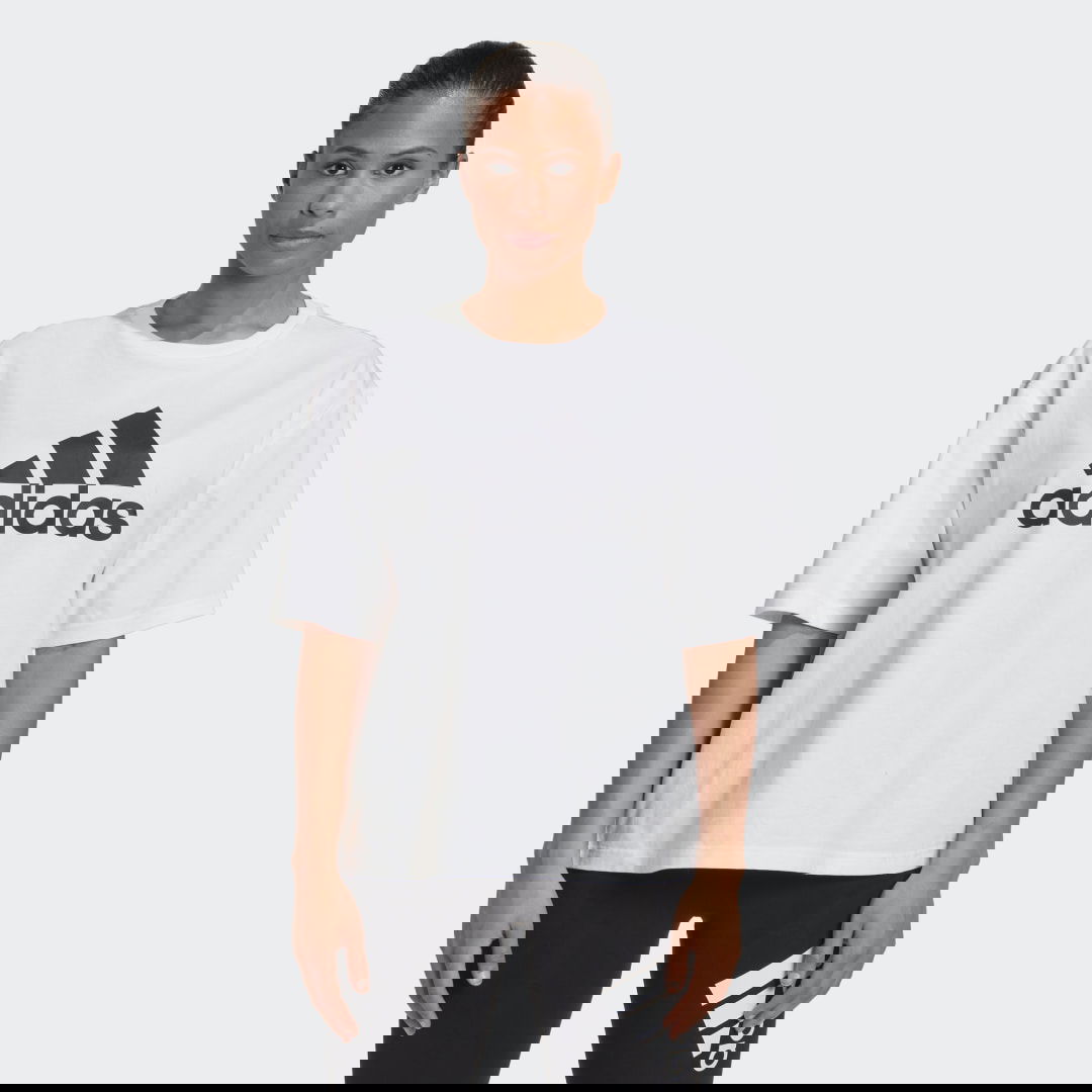 Tričko adidas Originals Future Icons Badge of Sport T-shirt Biela | HC6358, 0