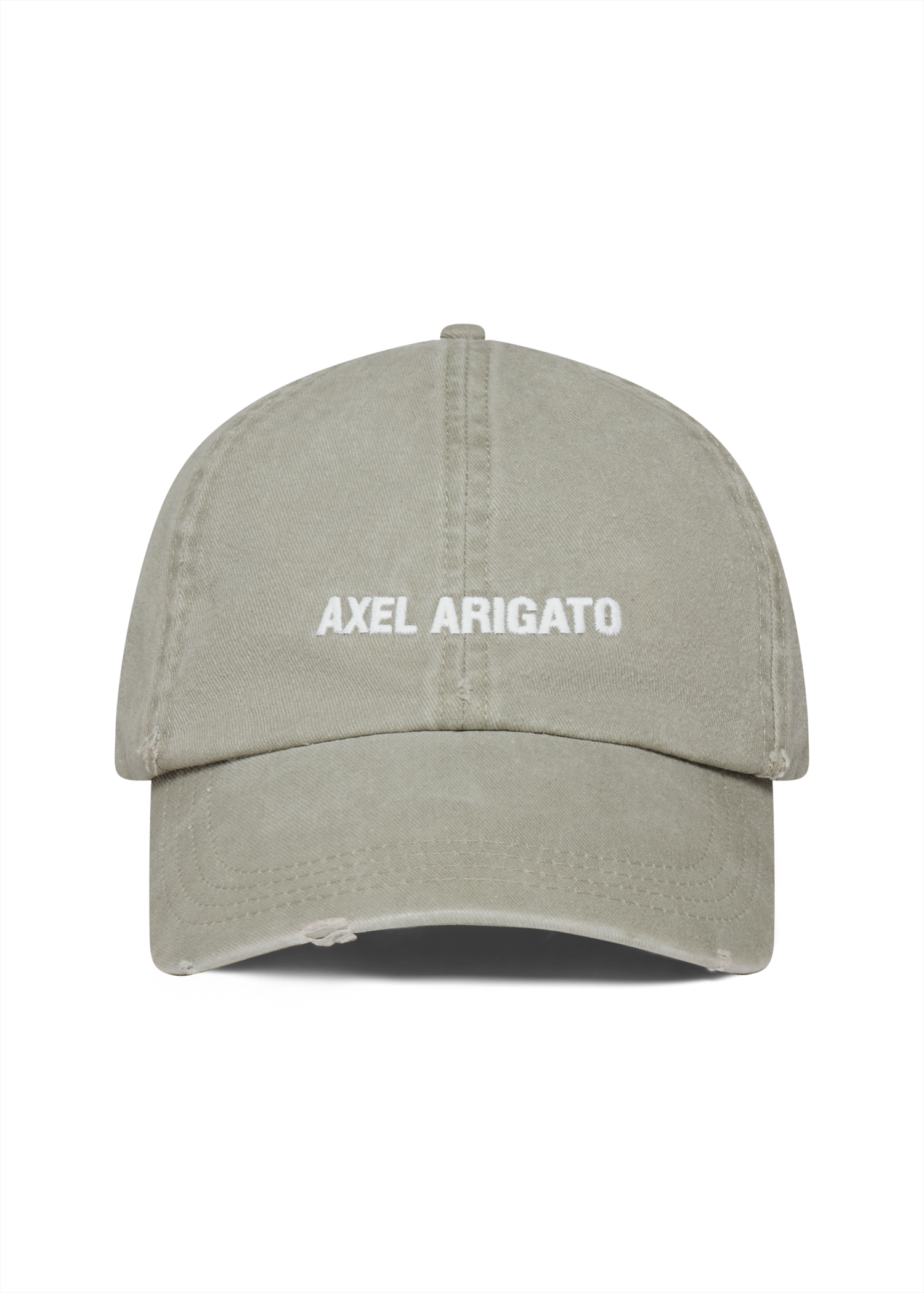 Šiltovka AXEL ARIGATO Distressed Embroidered Baseball Cap Béžová | X0101013, 0