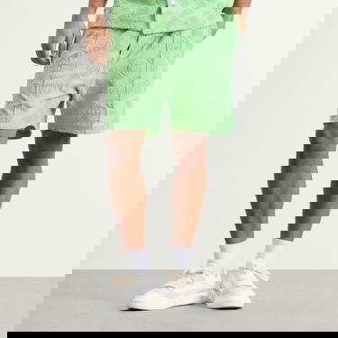 Šortky Casablanca Towelling Monogram Shorts Zelené | M-SP26-JTR-271-01, 2