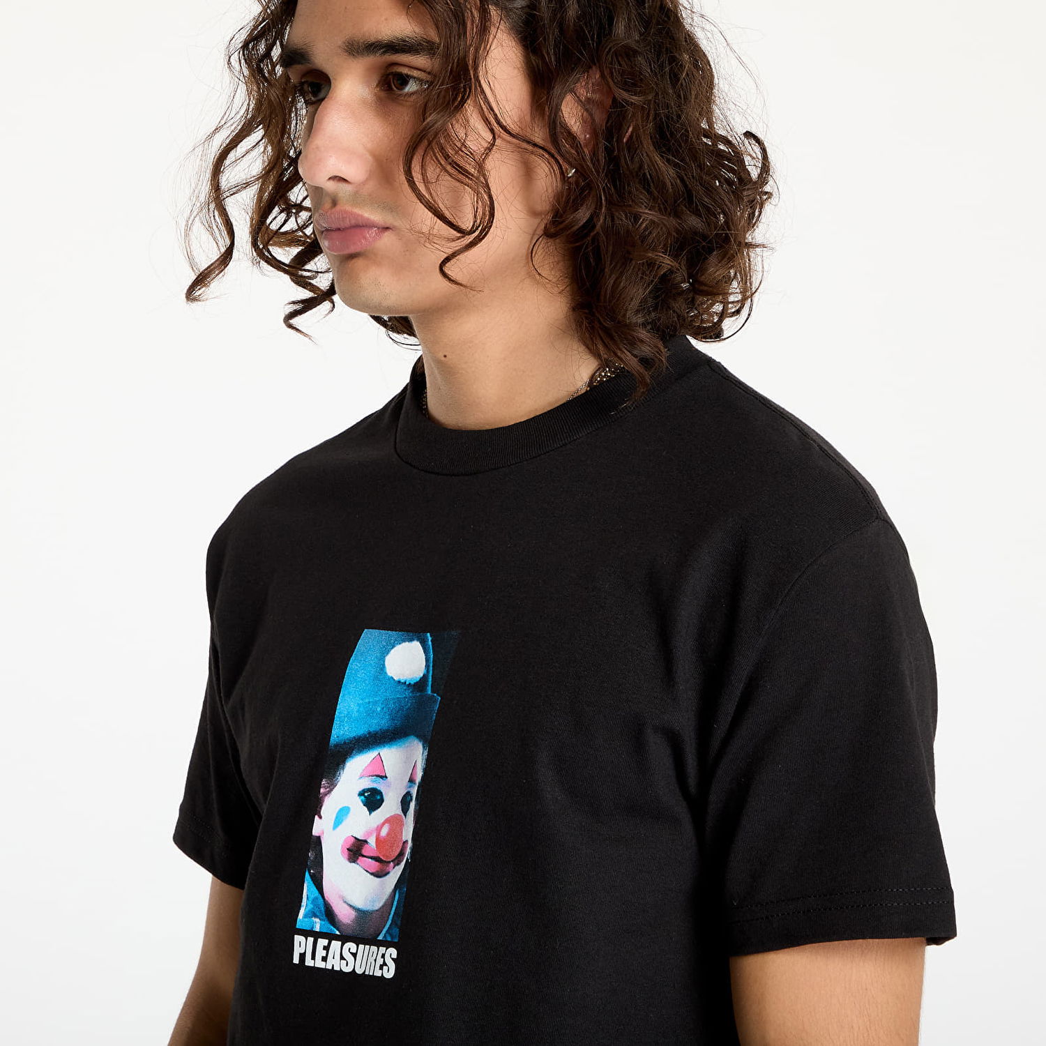 Tričko Pleasures Clown T-Shirt Black Čierna | P24F063 BLACK, 1