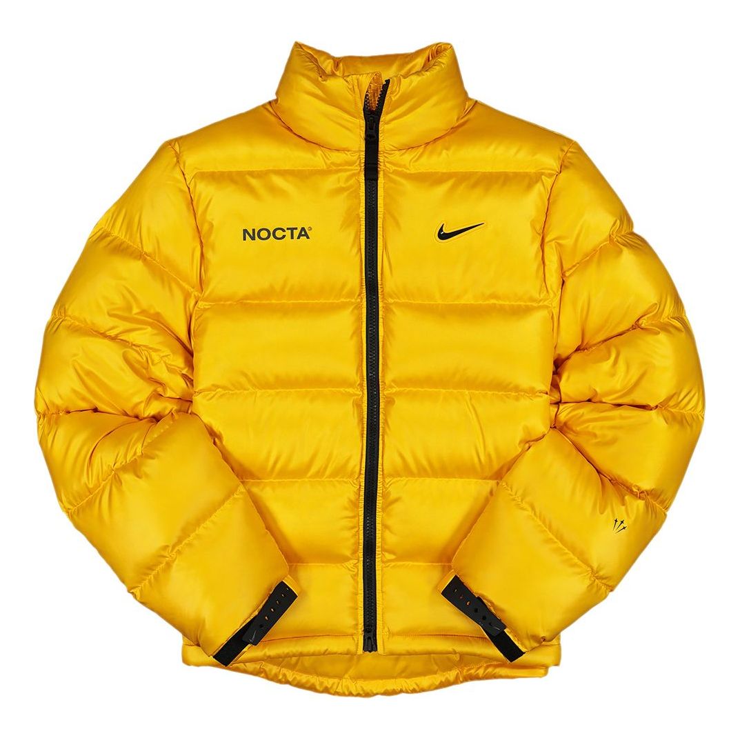 Bomber bunda Nike Drake NOCTA Stand Collar Down Jacket Žltá | DA3997-739, 0