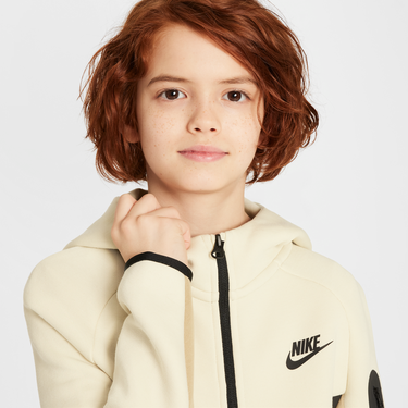 Mikina Nike Nike Sportswear Tech Fleece Full-Zip Hoodie Béžová | HV5867-297, 4