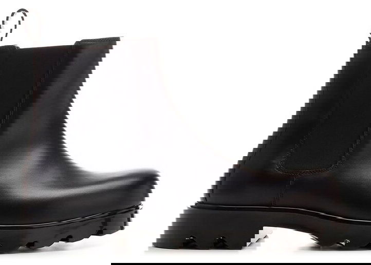 Tenisky a topánky Bottega Veneta Strut Leather Chelsea Boots Čierna | 679488V1AO01000, 0