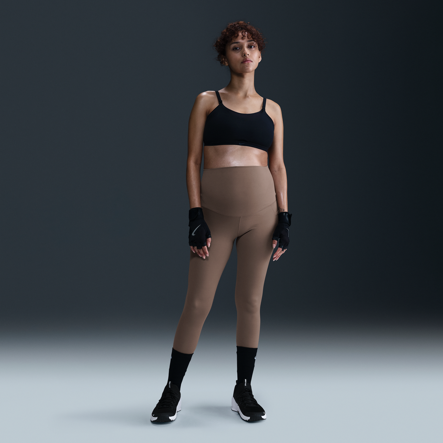 Podprsenka Nike Maternity One 7/8 High-Waisted Pocket Leggings Čierna | FN4288-233, 0