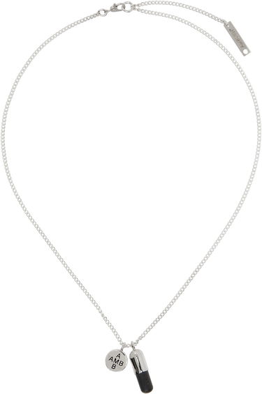 Náhrdelník Ambush AMBUSH Pill Charm Necklace Metalická | 12112110, 0