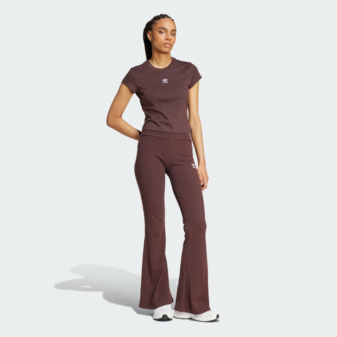 Tričko adidas Performance Essentials Slim Hnedá | IY2433, 1