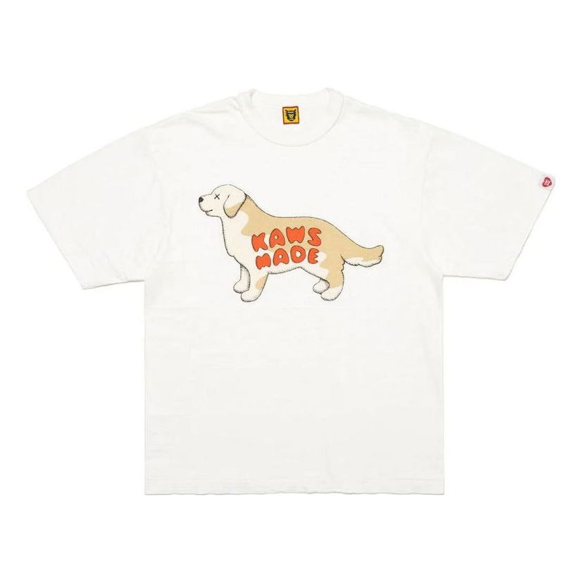 Tričko Human Made HUMAN MADE x KAWS Graphic T-Shirt Biela | XX26TE006