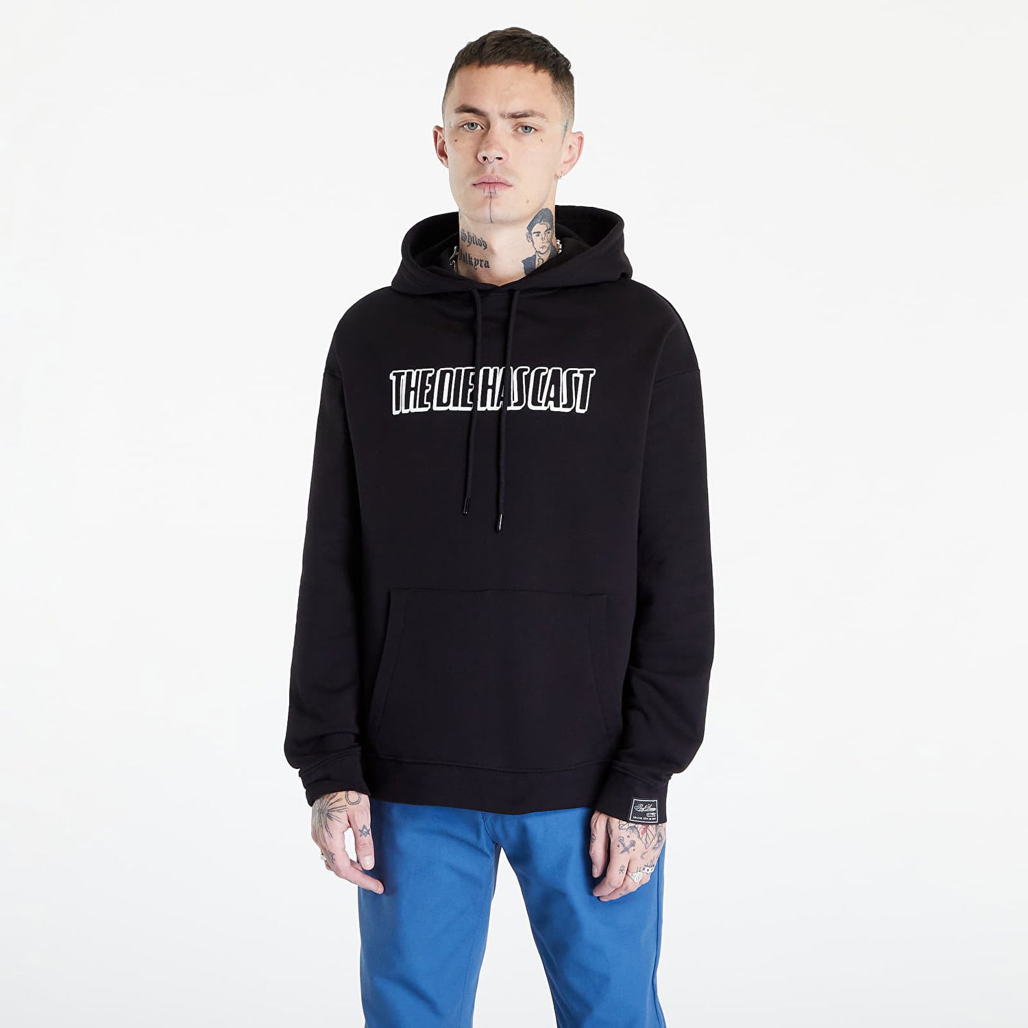 Mikina RAF SIMONS Regular Fit Hoodie Die Has Cast Print Čierna | 222-M161-19004-0099, 0