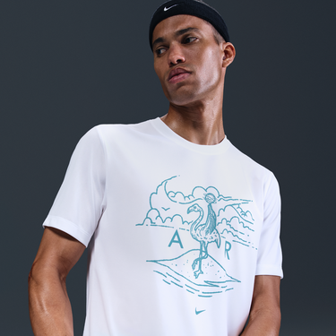 Tričko Nike Dri-FIT Basketball T-Shirt Biela | HJ3472-100, 4