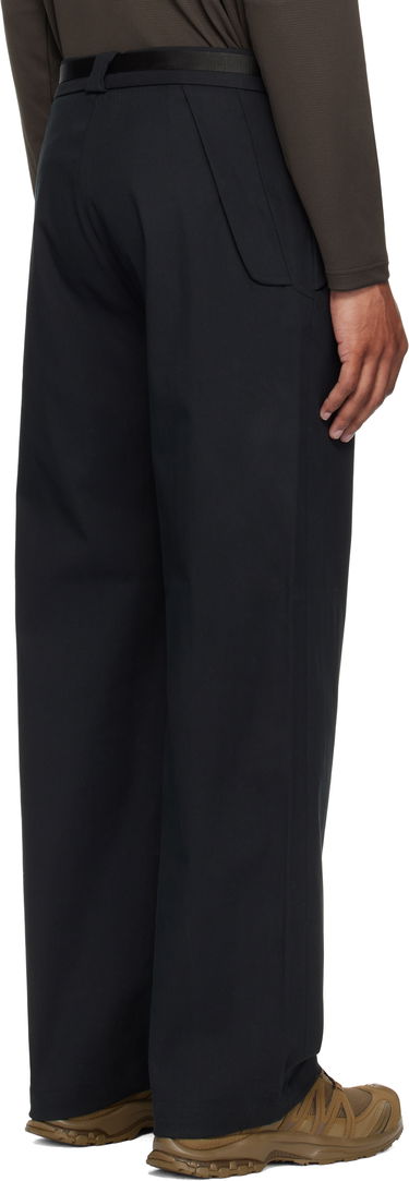 Cargo nohavice ROA ROA Buckle Chino Pants Čierna | RBMW0380FA267, 2