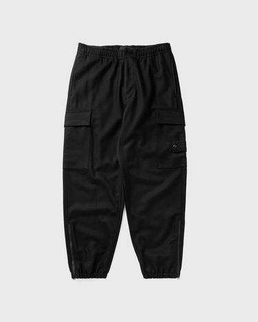 Cargo nohavice Stone Island Fleece Cargo Trousers with Elastic Waist and Zipped Cuffs Čierna | K2S153100021S0F24.V0029, 0
