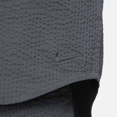 Košeľa Nike Seersucker Short Sleeve Button-Up Shirt Modrá | FN3222-060, 3