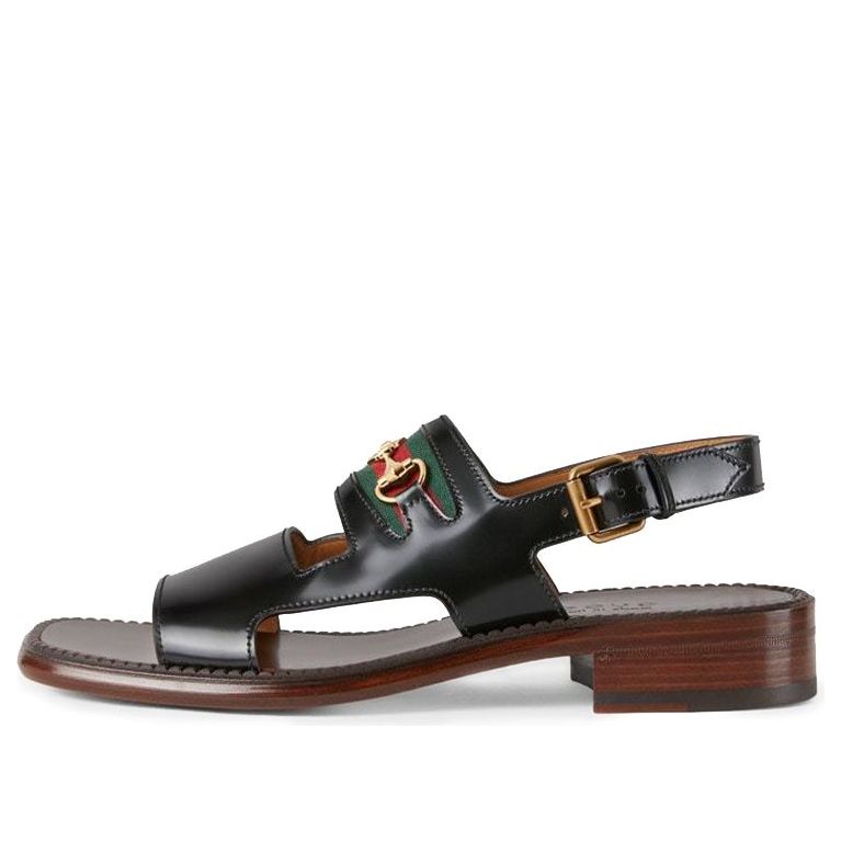 Tenisky a topánky Gucci Briah Web Sandals Čierna | 653895-DKSJ0-1060, 0