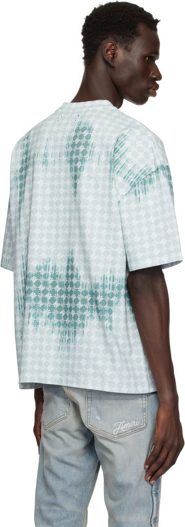 Tričko AMIRI AMIRI MA Quad Bleached Oversized T-Shirt Zelené | AMJYTE1181, 2