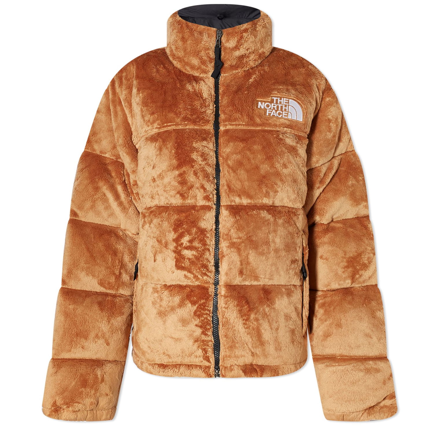 Prešívaná bunda The North Face Nuptse Versa Velour Jacket "Almond Butter" Oranžová | NF0A84F9I0J, 0