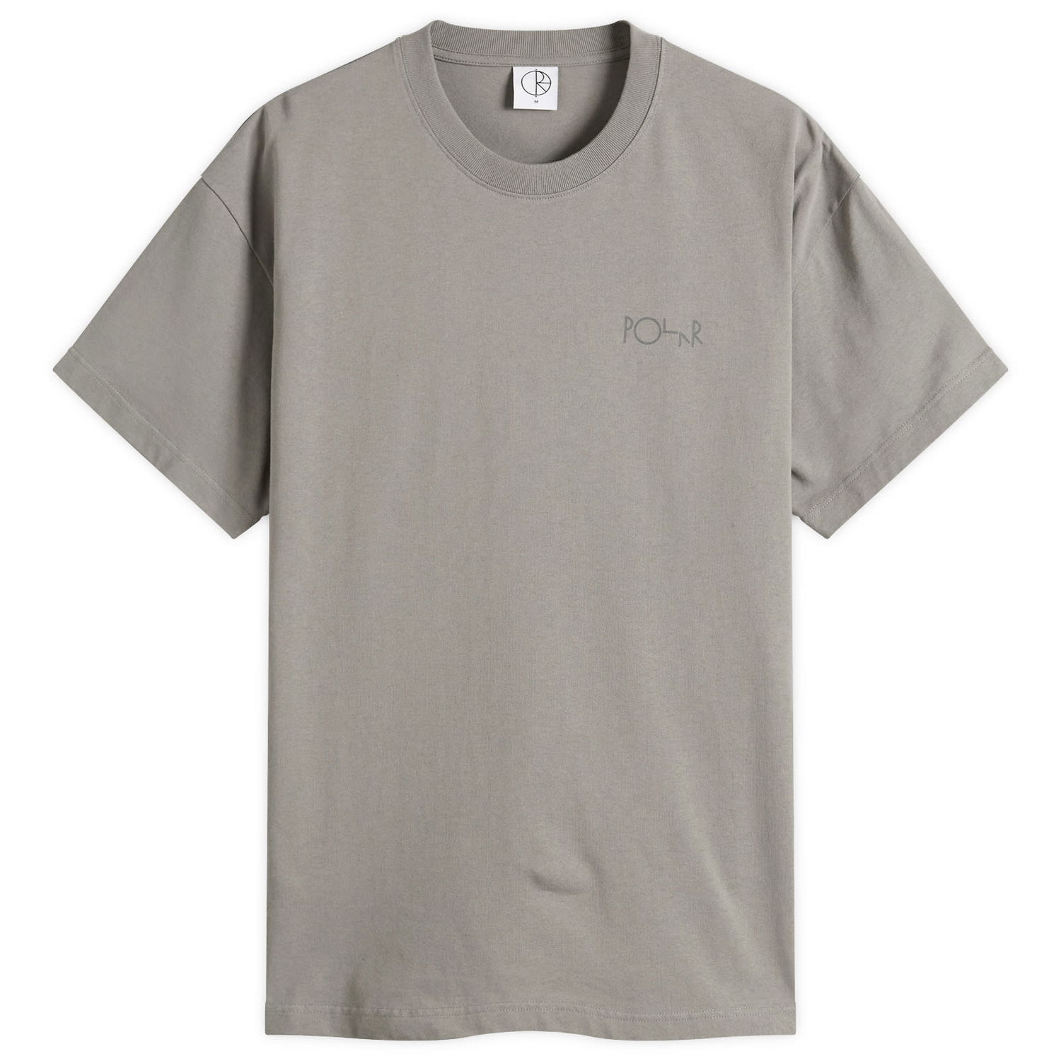 Tričko Polar Skate Co. Stroke Logo Contrast T-Shirt, Size Large Šedá | PSC-SU25-14-GRY, 0