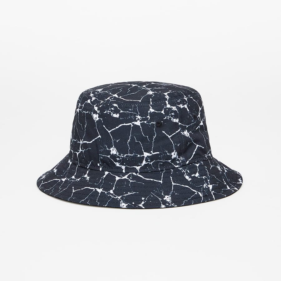 Marble Tapered Print Bucket Hat