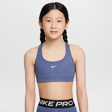 Podprsenka Nike Nike Swoosh Sports Bra Modrá | FJ7161-491, 0
