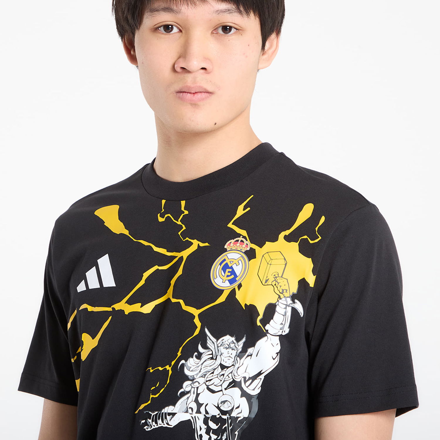 Tričko adidas Performance Real Madrid Avengers T-shirt Čierna | KB4397, 1