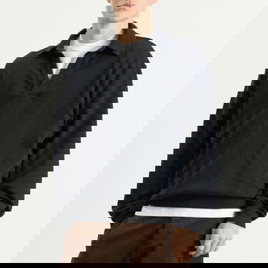 Polo tričko LES TIEN Thermal Banded Long Sleeve Polo Čierna | TH-1156-FBLK, 2