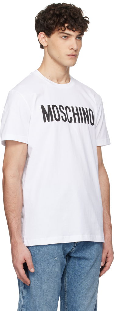 Tričko Moschino Moschino Institutional T-Shirt Biela | 251ZZA072002411001, 1