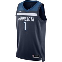 Dres Nike NBA Dri-FIT Minnesota Timberwolves Anthony Edwards Icon Edition 2022/23 Swingman Jersey Navy | DN2013-421, 0