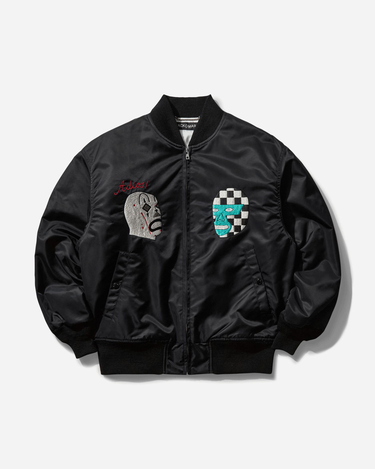 Bomber bunda WACKO MARIA Black Bomber Jacket Čierna | 24FW-WMO-BL26 BLACK, 0