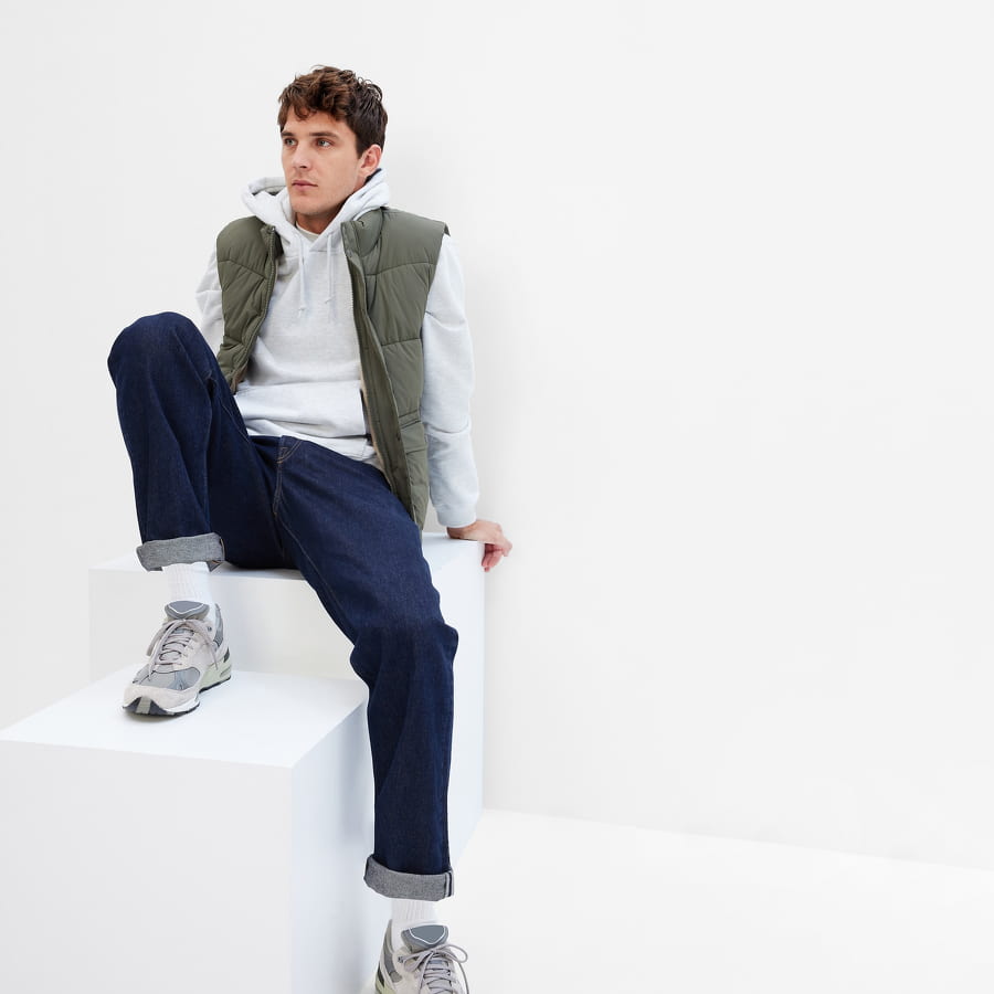 Džínsy GAP Original Fit Organic Jeans Navy | 455450-00, 0