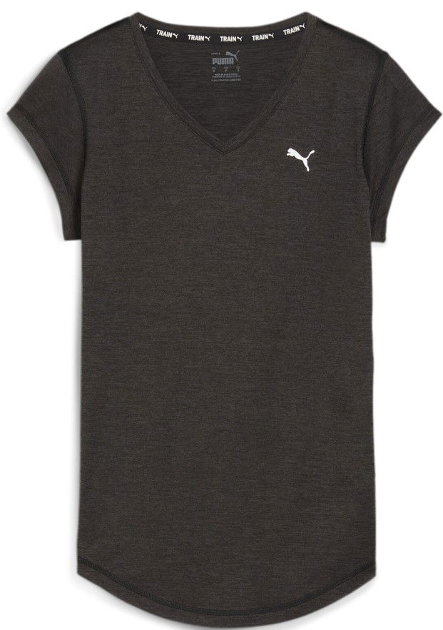Tričko Puma TRAIN FAV HEATHER CAT TEE Čierna | 526226-01, 0
