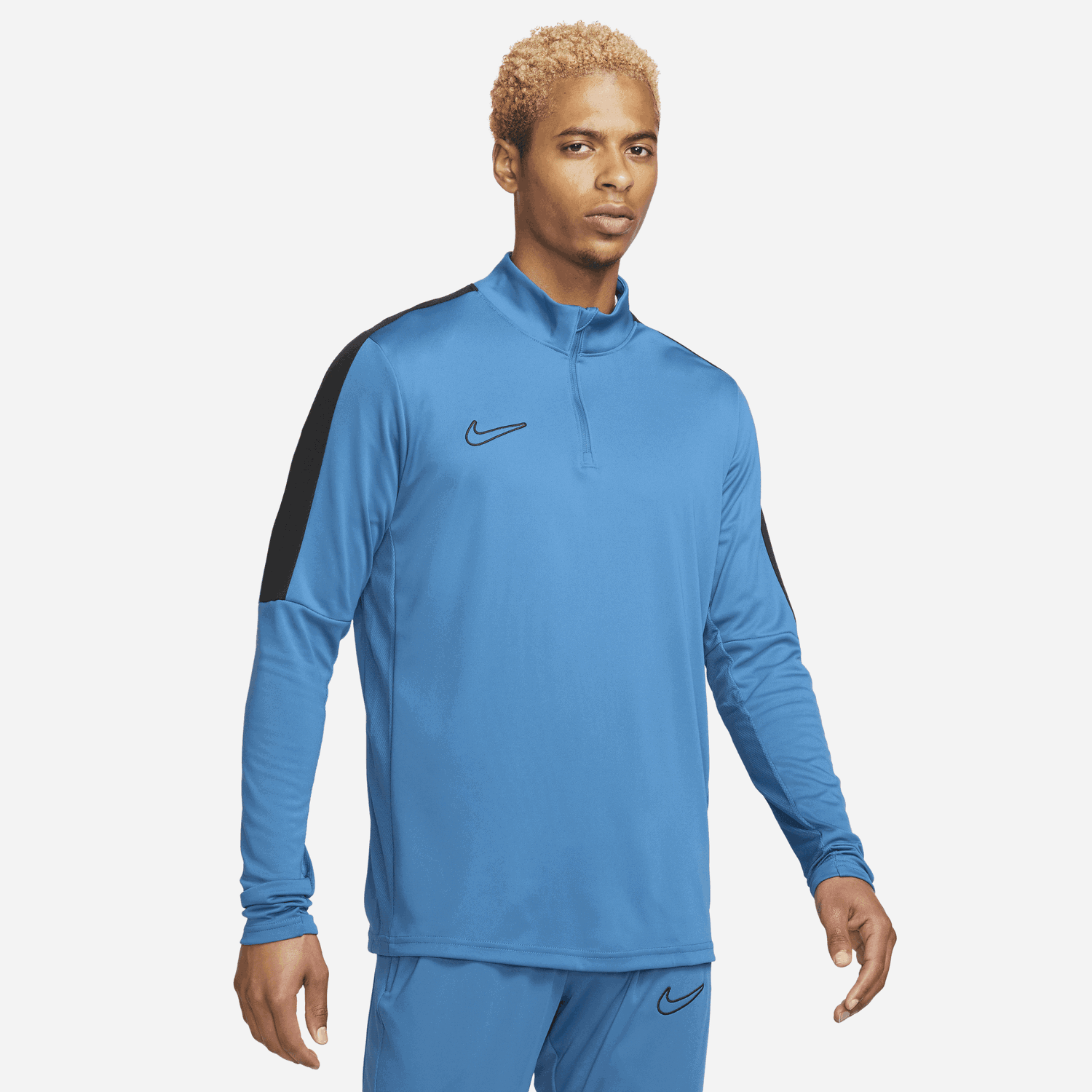 Tričko Nike Academy Dri-FIT Modrá | DX4294-457, 0