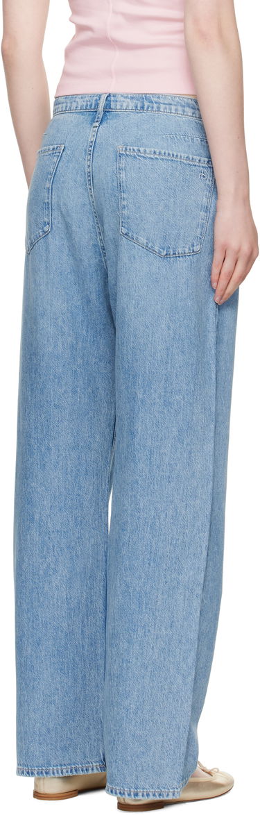 Džínsy rag & bone Rag & Bone Phoebe Denim Beach Jeans Modrá | WDD25P1009UFTL, 2