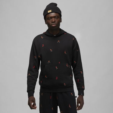 Mikina Jordan Jordan Essentials Holiday Jumpman Fleece Sweatshirt Čierna | DV9392-010, 0