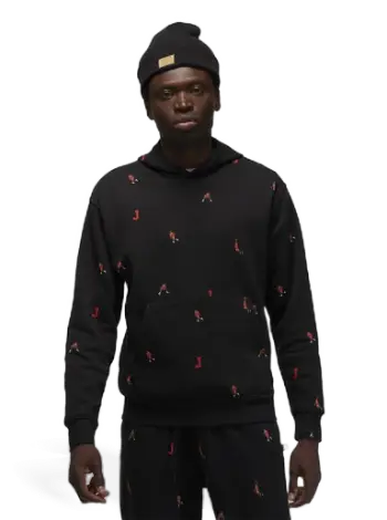 Jordan Jordan Essentials Holiday Jumpman Fleece Sweatshirt DV9392-010