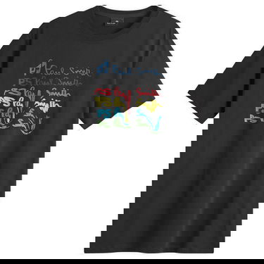 Tričko Paul Smith Paul Smith Distorted Logo T-Shirt, Size M Čierna | M2R-011R-NP4697-79, 0