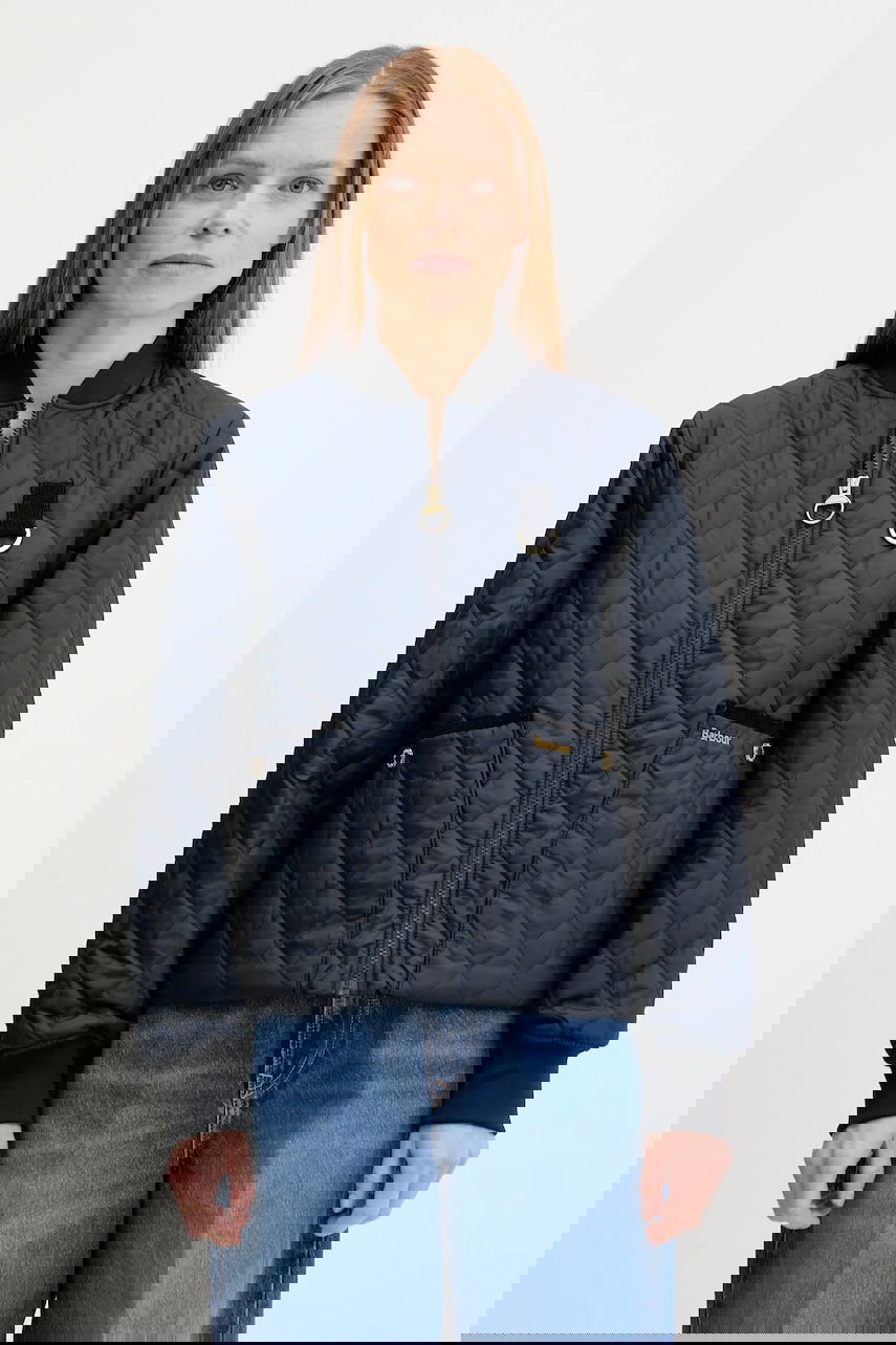 Bomber bunda Barbour Barbour Reyna Quilted Bomber Jacket Navy | LQU1826, 0