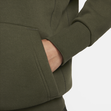Mikina Nike Fleece Hoodie Zelené | FJ4449-325, 4