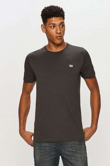 Tričko Lee Tee Čierna | L60UFQON, 0