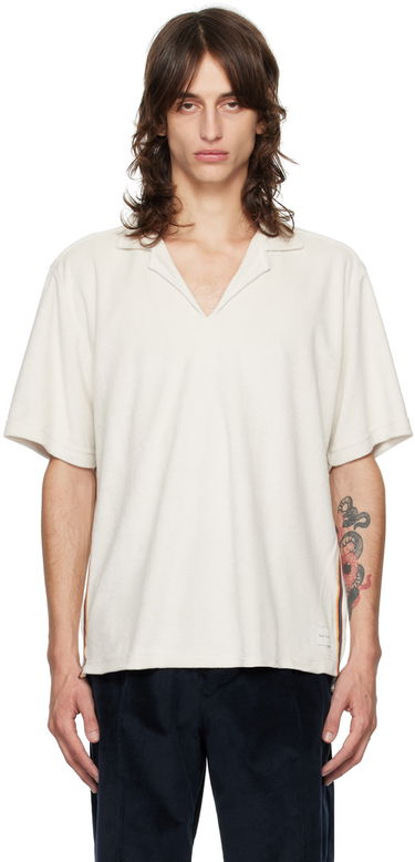 Polo tričko Paul Smith Paul Smith Artist Stripe Polo Biela | M1A-593-MU477-02, 0