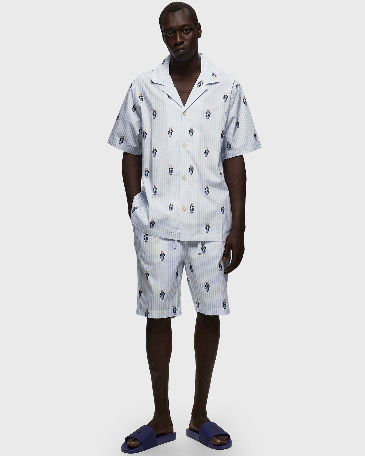 Pyžamo Polo by Ralph Lauren S/S PJ SET-SLEEP-SET Biela | 714899503010, 1