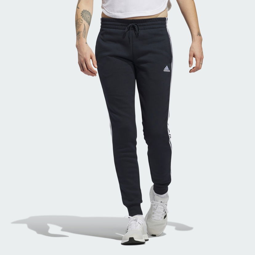 Tepláky adidas Performance Essentials Fleece 3-Stripes Pants Navy | H07846