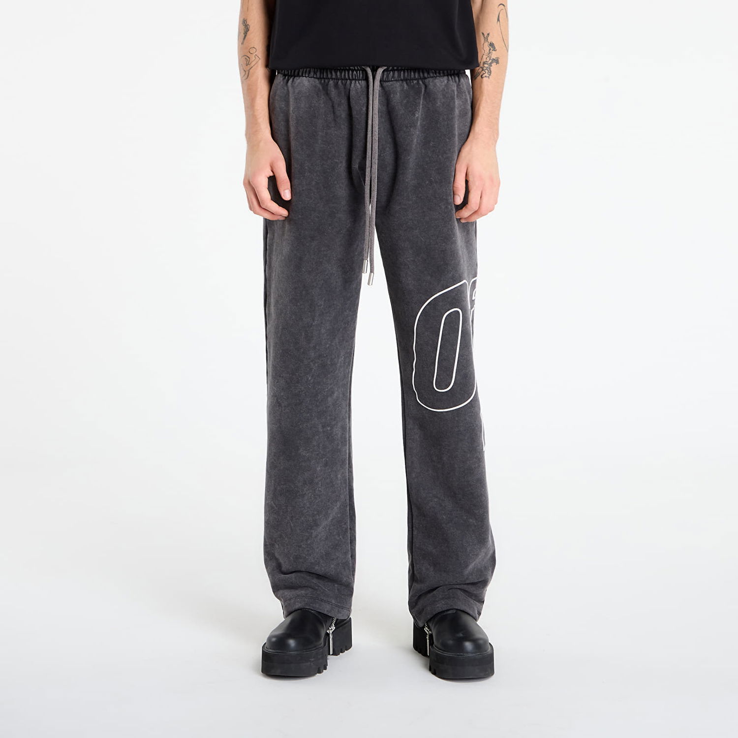 Tepláky Off-White Off-White Outline Arrow Sweatpants Šedá | OMCH05AF25FLE0011301, 0