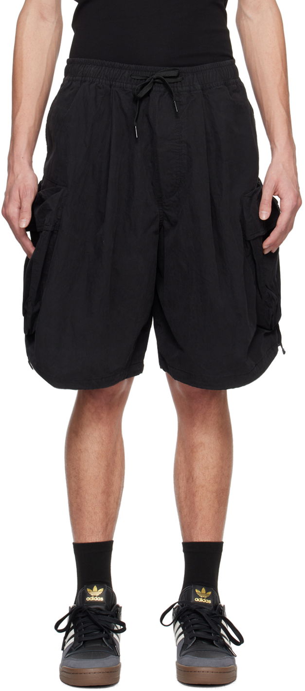 Šortky Perks And Mini Chow Nylon Cargo Shorts Čierna | 80013/C