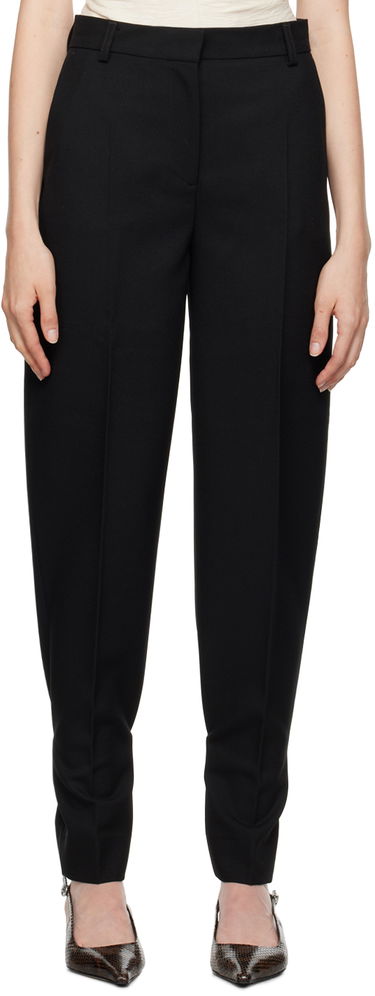 Nohavice TOTEME Slouch Trousers Čierna | 244-WRB0213-FB0314, 0