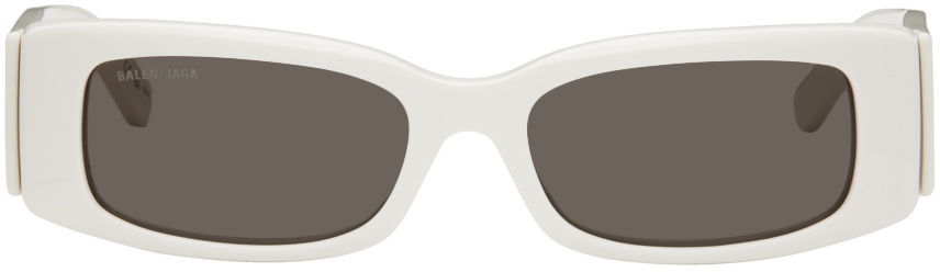 Slnečné okuliare Balenciaga Max Rectangle Biela | BB0260S-003, 0