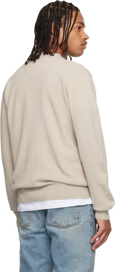 Sveter Balmain Eco-Cashmere Cardigan Béžová | FH1KL081KI87, 2