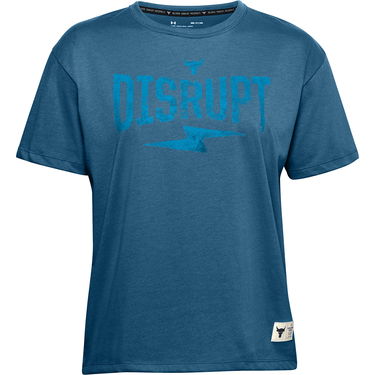 Tričko Under Armour Project Rock Disrupt Ss Blue Modrá | 1356986-446, 0