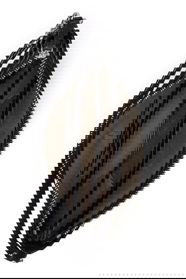 Kabelka Polo by Ralph Lauren Suede Fringed Hobo Bag Čierna | 428902588, 3